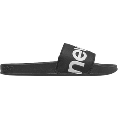 Men - Textile Slides New Balance 200 - Black with White