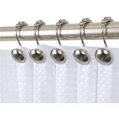 Steel Shower Curtain Hooks Utopia Alley HK6BN