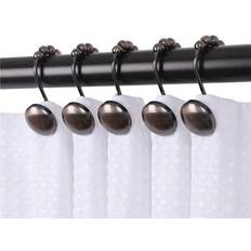 Steel Shower Curtain Hooks Utopia Alley HK6RB