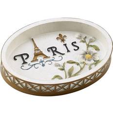 White Soap Holders Avanti Paris Botanique Soap Dish