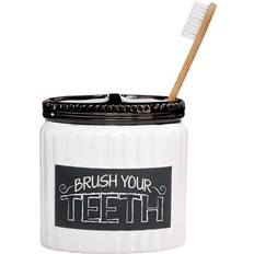 Black Toothbrush Holders Avanti Chalk It Up (31146340)