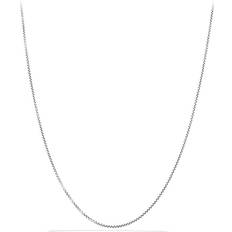 David Yurman Baby Box Chain Necklace - Silver/Gold