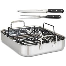 Stainless Steel Other Pots Viking Roaster with Rack & BONUS Carving Set