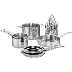 Cuisinart stainless steel cookware set Cuisinart SmartNest Cookware Set with lid 11 Parts