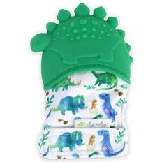 Dino Teething Mitts