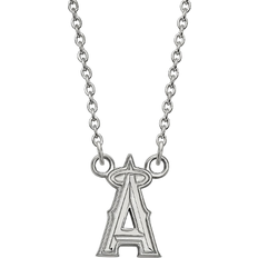 LogoArt Los Angeles Angels Small Pendand Necklace - Silver