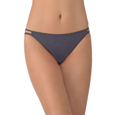 Vanity Fair Illumination String Bikini Panty 3-pack - Navy/Star White/Steele Violet