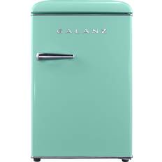 Temperature Alert Mini Fridges Galanz GLR25MGNR10 Green