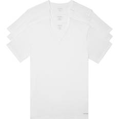 Calvin Klein Men T-shirts Calvin Klein V-Neck T-shirt 3-pack - White