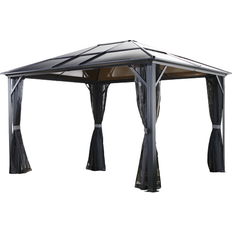 Gray Pavilions Sojag Meridien Gazebo 10x12ft