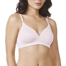 Pink - Women Clothing Warner's Cloud 9 Full-Coverage Wireless Contour Bra - Pale Pink