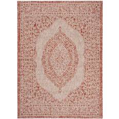 Safavieh Courtyard Collection Red 121.9x172.7cm