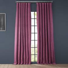 Folding Strips Curtains Faux Linen 127x274.32cm