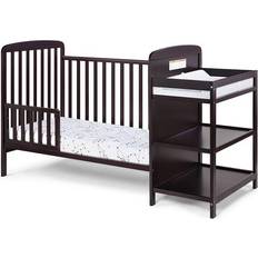 Cribs Suite Bebe Ramsey 3-in-1 Convertible Crib and Changer Combo 70.5x30.5"