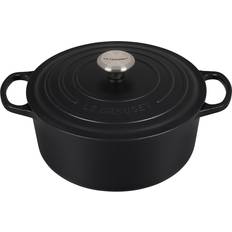 Cookware Le Creuset Licorice Signature Round with lid 5.2 L 27.94 cm