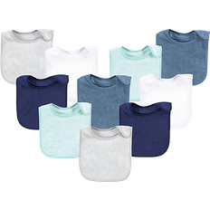 Bamboo Pacifiers & Teething Toys Hudson Rayon from Bamboo Terry Bibs 10-pack