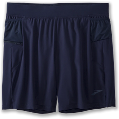 Brooks Sherpa 7" 2-in-1 Shorts Men - Navy