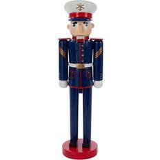 Blue Nutcrackers Kurt Adler Military Christmas Nutcracker 10cm