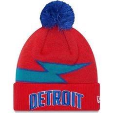 New Era Detroit Pistons City Edition Official Cuffed Pom Knit Hat Beanies 21/22 Sr.