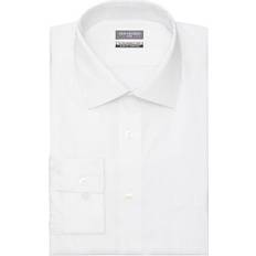 Van heusen mens dress shirts Van Heusen Ultra Wrinkle Free Slim Fit Dress Shirt - White