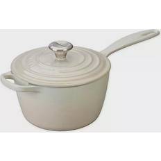 Beige Other Sauce Pans Le Creuset Meringue Signature with lid 2.12 L