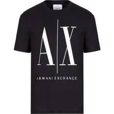 Icon Logo Cotton Graphic T-shirt - Black 