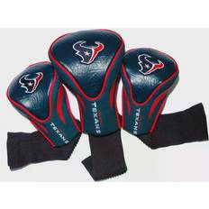 Golf head covers Team Golf Houston Texans 3-Pack Contour Club Head Covers