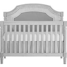 Pink Bedside Crib Evolur Evolur Julienne 5-in-1 Convertible Crib 34x55"