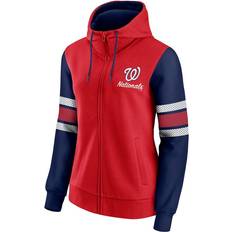 Women Jackets & Sweaters Fanatics Washington Nationals Primary Script Full-Zip Hoodie W