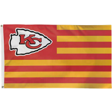 Kansas City Chiefs Sports Fan Products WinCraft Kansas City Chiefs Americana Stars & Stripes Deluxe Flag