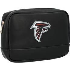 Black Toiletry Bags & Cosmetic Bags Cuce Atlanta Falcons Cosmetic - Black