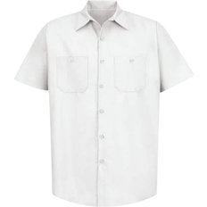 Red Kap Industrial Work Shirt - White