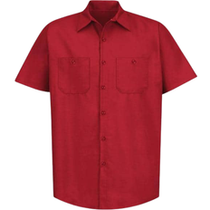 Red Kap Industrial Work Shirt - Red