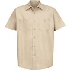 Industrial Work Shirt - Light Tan