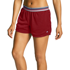 Mjukisshorts - Röda Champion Women's 4" Mesh Shorts - Sideline Red