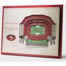 YouTheFan San Francisco 49ers 3D Stadium Wall Art Photo Frame