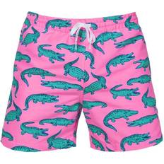 Pink Swimming Trunks Chubbies 5.5" Zipper Back Pocket Swim Shorts - The Glades