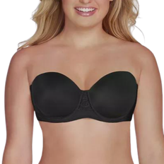 DD Bras Vanity Fair Beauty Back Underwire Smoothing Strapless Bra - Midnight Black