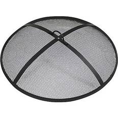 Fireplace Accessories Sunnydaze Heavy Duty Round Fire Pit Spark Screen 30 Inch