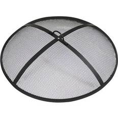 Fireplaces Sunnydaze Heavy Duty Round Fire Pit Spark Screen 36 Inch