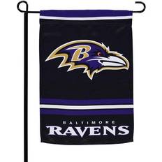 WinCraft Baltimore Ravens Double-Sided Garden Flag