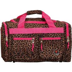 Rockland Freestyle Duffel Bag - Pink Leopard