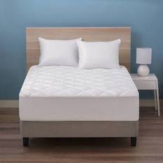 Twin XL Mattress Covers Allied Home Slumbertech Diamond Mattress Cover White (203.2x99.06cm)