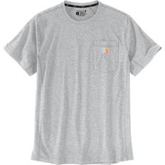 Carhartt Force Short Sleeve Pocket T-shirt - Heather Grey