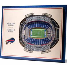 YouTheFan Buffalo Bills 5-Layer StadiumViews 3D Wall Art