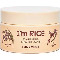 Mineral Oil-Free Facial Masks Tonymoly I'm Rice Clarifying Blemish Mask 3.4fl oz