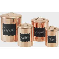 Copper Kitchen Containers Old Dutch International Chalkboard Kitchen Container 4pcs