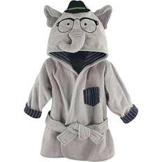 Bath Robes Hudson Elephant Bathrobe - Grey/Blue