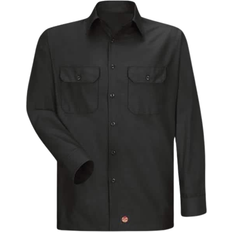 Red Kap Solid Rip Stop Shirt - Black