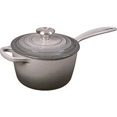 Cast Iron Hob Other Sauce Pans Le Creuset Oyster Signature with lid 2.12 L 18.415 cm